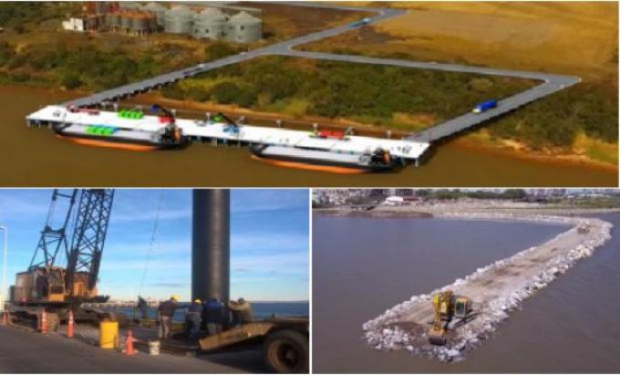 De Usuhaia a Corrientes: mirá las principales obras en materia de puertos