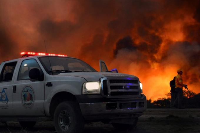 Se reavivó el fuego en La Pampa y hay 600.000 hectáreas afectadas