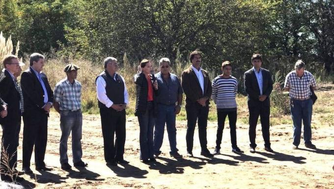 Vidal prometió que “la provincia va a postergar o eximir pagos de impuestos” a los productores afectados por la sequía