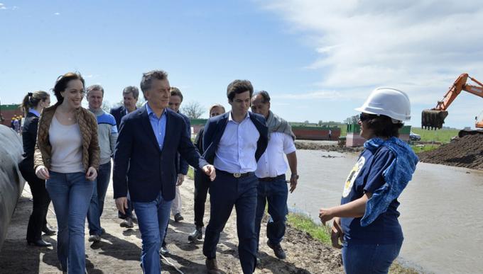 Ponen en marcha el cuarto tramo de obras en el río Salado para evitar inundaciones