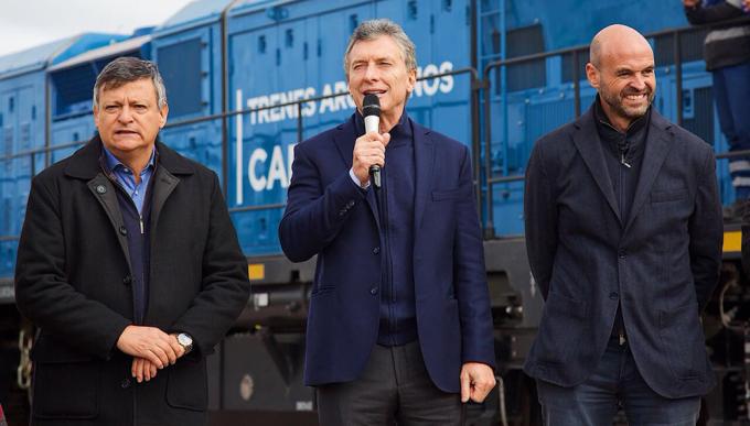 Macri prometió que en 2019 el Belgrano Cargas transportará más de 6 millones de toneladas