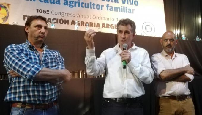 Carlos Achetoni es el nuevo presidente de Federación Agraria