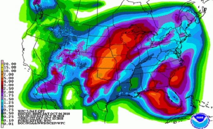 Estados Unidos: un temporal intenso en la zona agrícola perjudicaría la soja