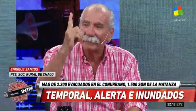 “La Emergencia Agropecuaria no sirve para nada”, dijo el ex de Carrió