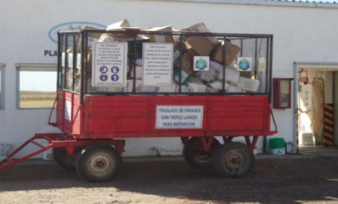 Avanza la implementación del sistema de gestión de envases vacíos