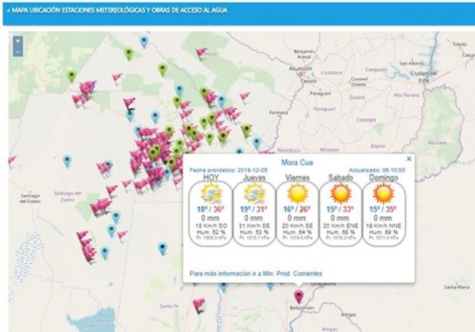 Presentan una plataforma web para adelantarse al clima