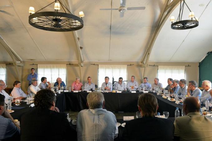 Macri escuchó quejas del campo de Entre Ríos por las retenciones