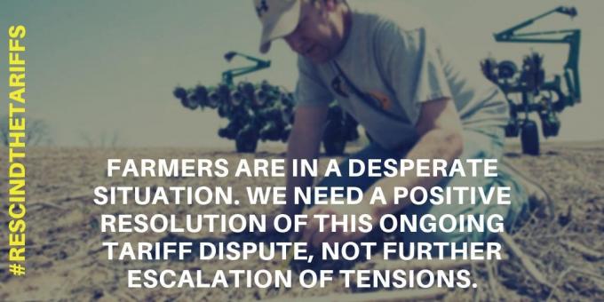 Productores de soja de EE.UU. advierten a Trump que “nuestra paciencia se está desvaneciendo”