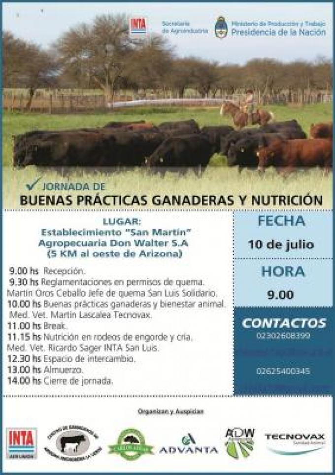 Jornada Buenas Prácticas Ganaderas y Nutrición
