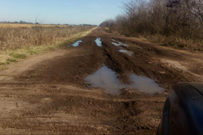Polémica en la zona de Pergamino por el mantenimiento de los caminos rurales