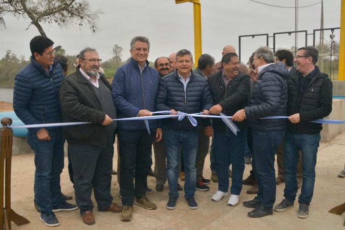 Etchevehere: "Empezar una obra y terminarla es marca registrada de este Gobierno"