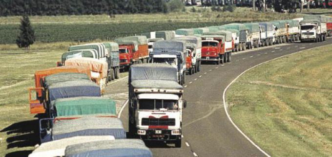 En la campaña anterior el 85 por ciento de los fletes se hicieron por camión