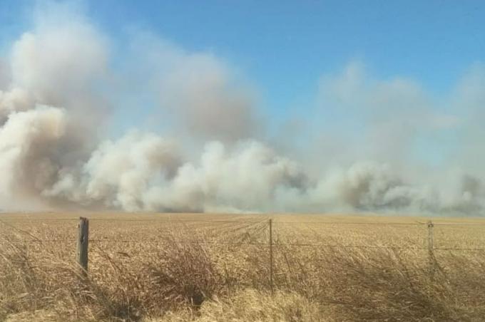 Se quemó el campo del presidente de la Rural de Río Cuarto e investigan si fue intencional