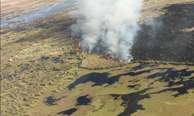 El campo condenó la quema de islas y pidió la intervención de Entre Ríos