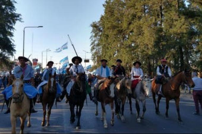 Marcha 17A. Fuerte movilización del campo en el interior.