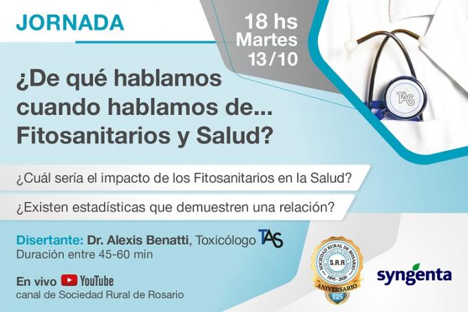 Ciclo de Charlas ¿De qué hablamos cuando hablamos de...Fitosanitarios y Salud?