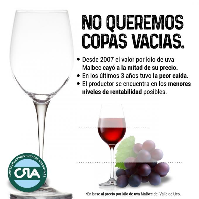 Al vino tinto le acecha una realidad negra