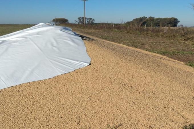 No hicimos mal a nadie: la bronca de un productor por la rotura de dos silobolsas