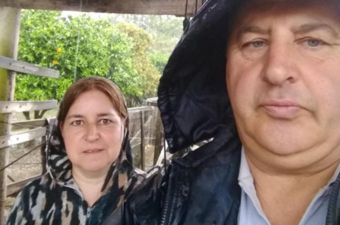 El drama de un tambero tras el temporal en Saladillo. El viento se llevó todo.