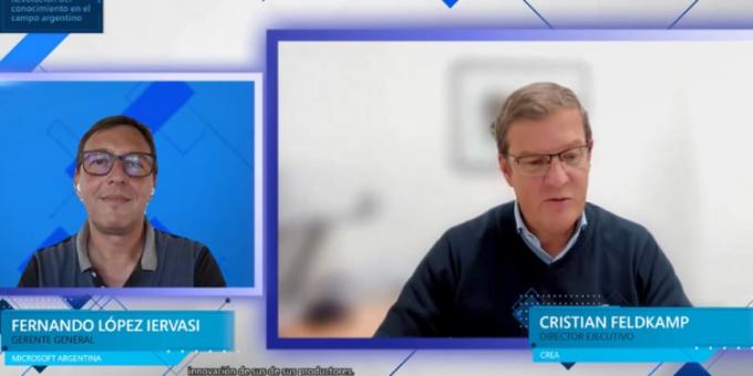Microsoft Argentina firmó un acuerdo con CREA para potenciar el desarrollo de avances tecnológicos en el agro