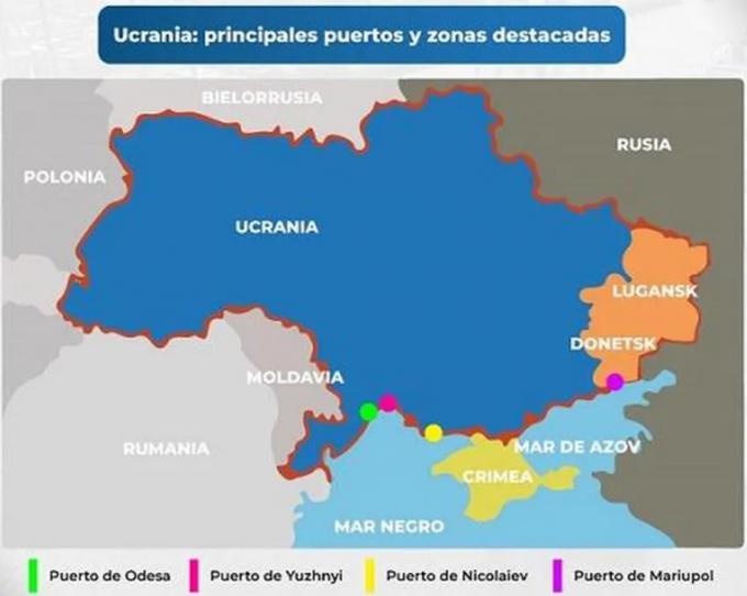 Rusia-Ucrania: del trigo al aceite de girasol, el otro mapa que mira el mundo