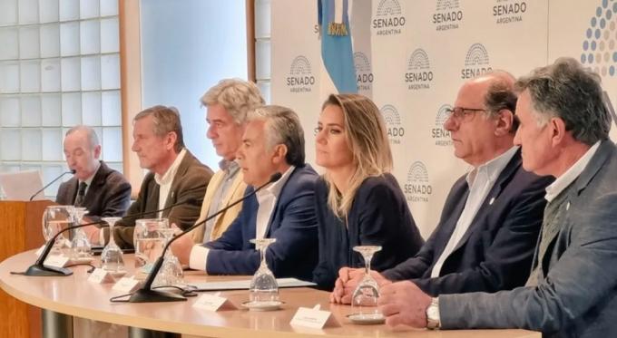 El campo pidió a senadores que se legisle sobre las retenciones