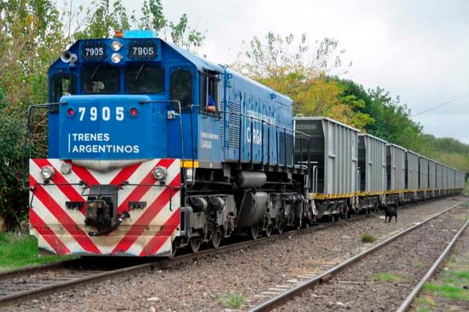 Record de exportación de trenes de carga 