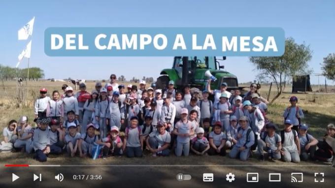 Los Alimentos, del Campo a La Mesa. Clase a Cielo Abierto