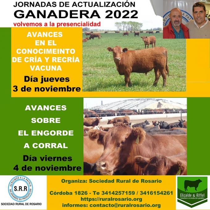 JORNADAS DE ACTUALIZACIÓN GANADERA 2022