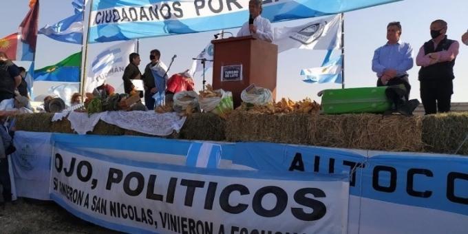 La Mesa de Enlace y los grupos autoconvocados confluirán en la asamblea de Arroyo Seco