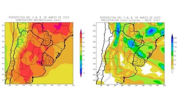 La campaña se complica cada vez más se prevén amplios focos de calor y aportes hídricos escasos