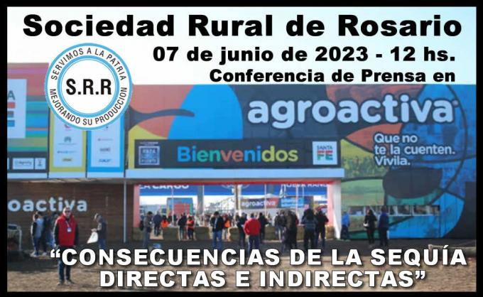 Conferencia de Prensa en Agroactiva. "Consecuencias de la sequía directas e indirectas"