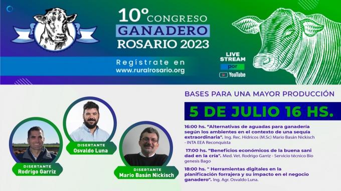 10º CONGRESO GANADERO ROSARIO 2023. Segundo día 05/07/2023