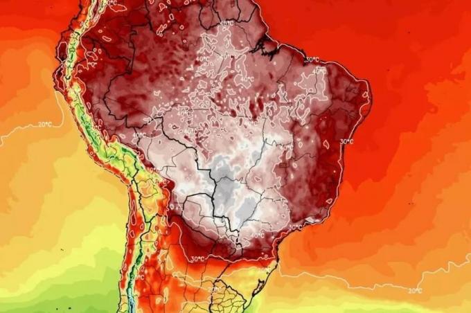 Ola de calor. Qué chances hay de que la Argentina sufra como Brasil