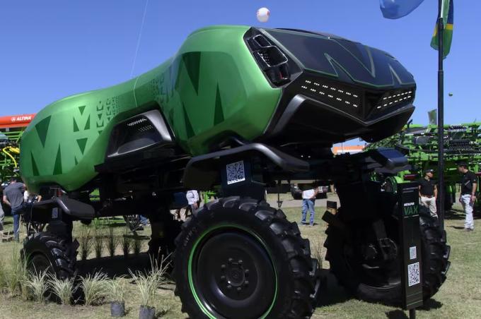 Invento argentino un revolucionario vehículo se roba las miradas en Expoagro