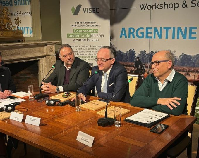 Argentina presentó en Bélgica el sistema de trazabilidad exportadora para garantizar embarques de productos libres de deforestación