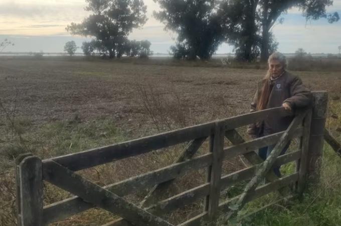 Chorearon por 30 años el fuerte mensaje de una productora porque no se terminaron obras contra las inundaciones