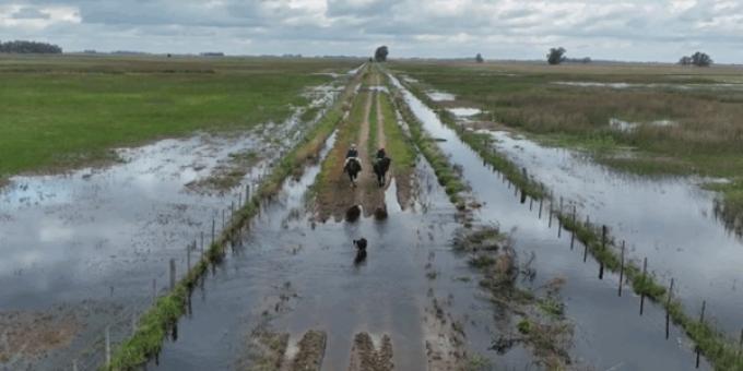 Gran noticia al menos hasta comienzos de junio no se esperan lluvias importantes en las zonas bonaerenses inundadas