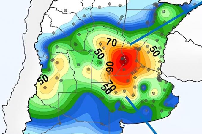 Excesos la tormenta de Santa Rosa reconfiguró el mapa productivo del país y dejó un agosto récord