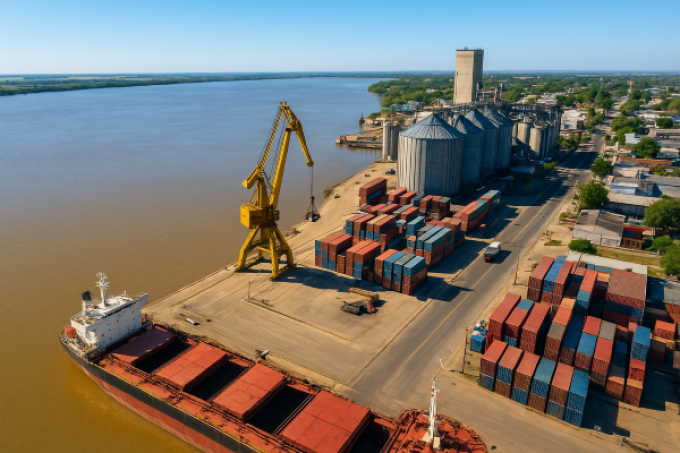 Santa Fe, la puerta de salida del agro un tercio de las exportaciones argentinas pasó por sus aduanas en el primer semestre