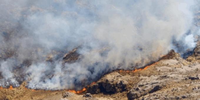 El fuego volvió a Córdoba. Se consumieron más de 6 mil hectáreas en la Quebrada del Condorito y los productores apuntan contra Parques Nacionales, que impide prácticas preventivas incluyendo las “quemas controladas”