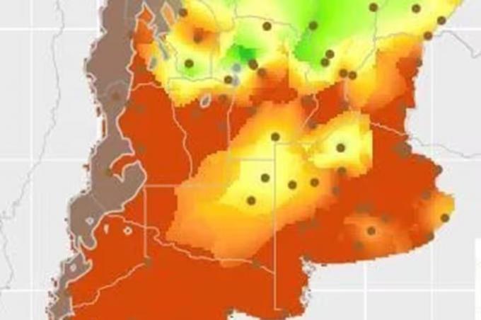 El riesgo es alto llovió, pero el alivio fue muy parcial y calculan que una provincia agrícola ya perderá US$800 millones