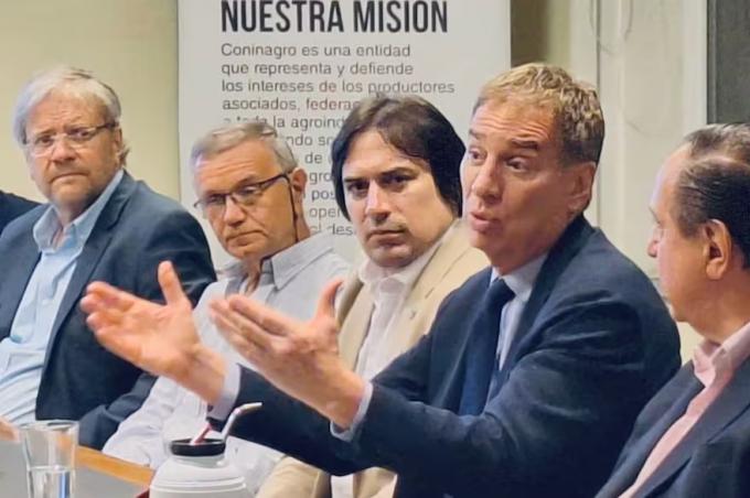 Soy muy positivo. Santilli le dijo a una entidad del campo que espera la aprobación de la reforma laboral en el Senado