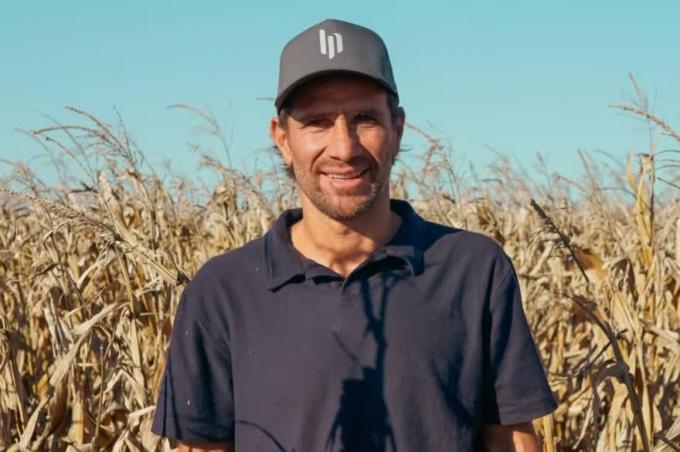 Cosecha Leo Ponzio logró un superrinde en maíz