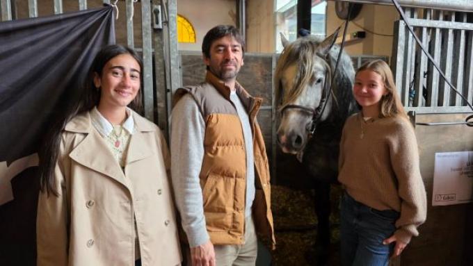 Percherón: el gigante manso que sorprende en Palermo 2026