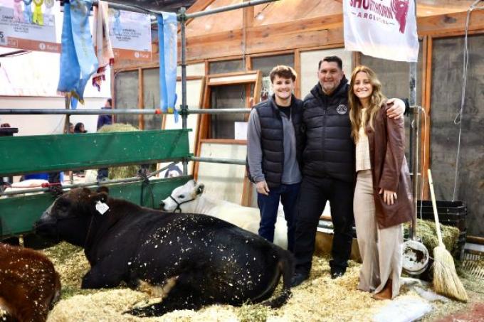 Debutaron hace dos años y ya conquistan Palermo con su genética bovina