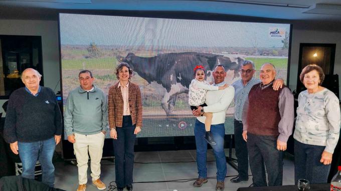 Una vaca de Entre Ríos fue la gran campeona lechera