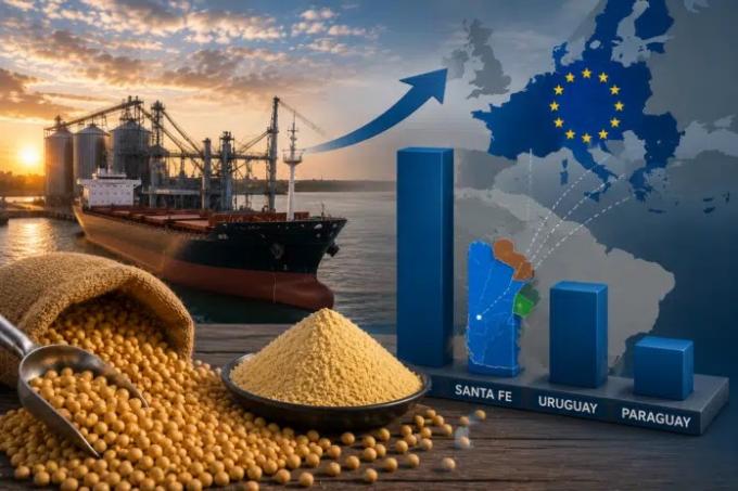 Mercosur-UE: crecen las exportaciones de Santa Fe a Europa