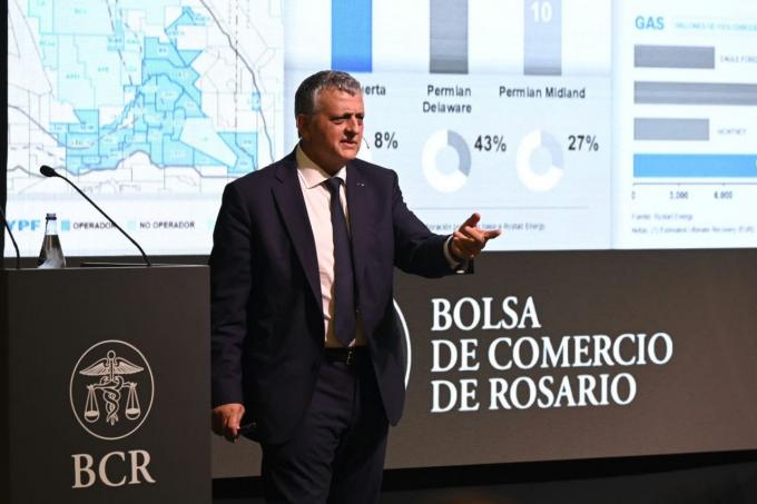 Horacio Marín en Rosario: YPF apuesta a Vaca Muerta y las exportaciones