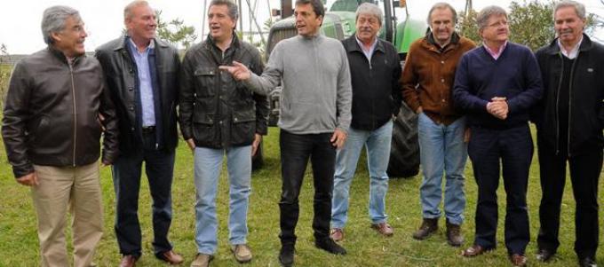 De que conversaron Massa con los presidentes del campo